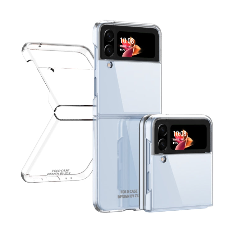 Electroplated Transparent Phone Case for Samsung Galaxy Z Flip4