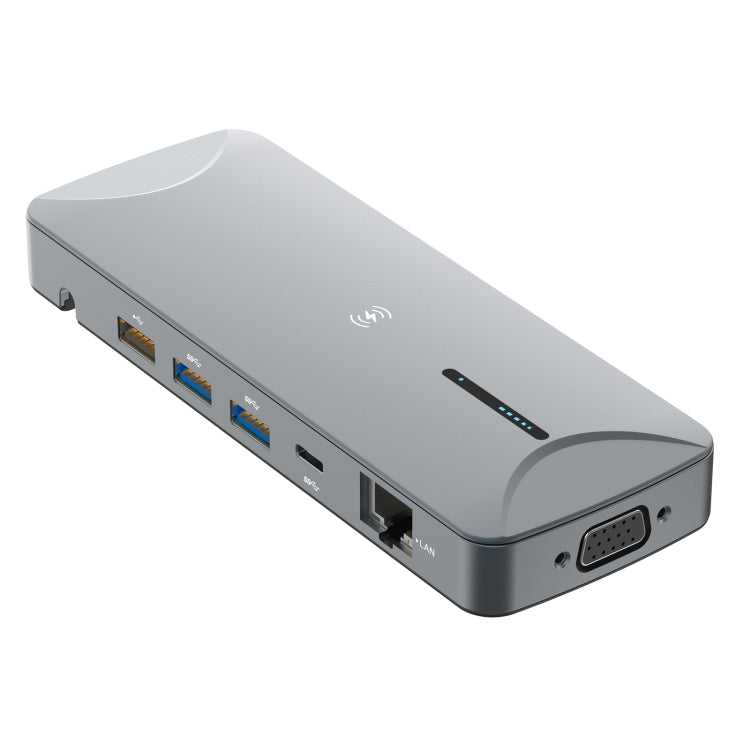 V240 12-in-1 Multifunctional USB-C Docking Station with Gigabit Ethernet Port