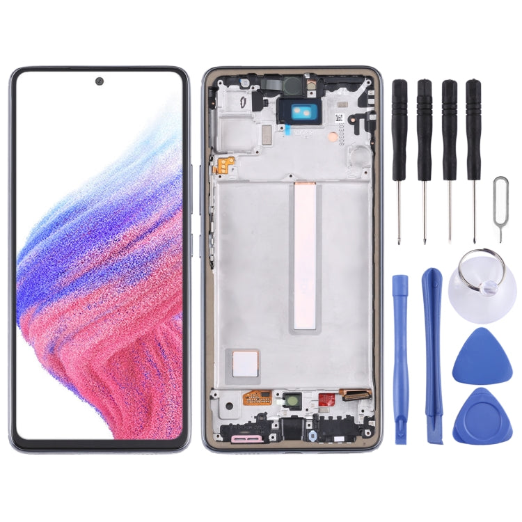 Samsung Galaxy A53 5G SM-A536B LCD Screen and Digitizer Full Assembly with Frame