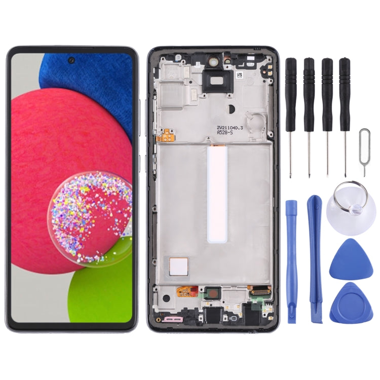 Samsung Galaxy A52S 5G SM-A528B Full Assembly LCD Screen and Digitizer with Frame
