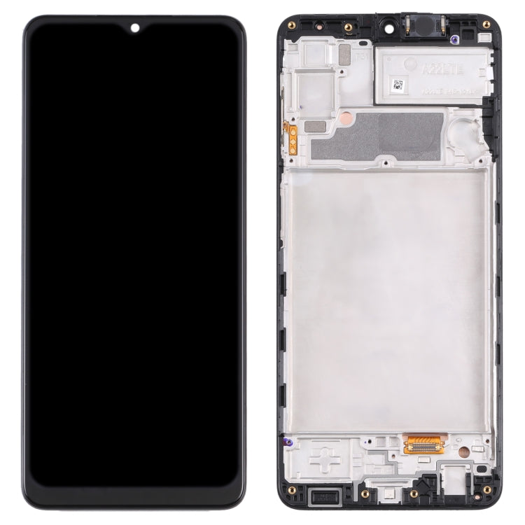 LCD Screen and Digitizer Full Assembly with Frame For Samsung Galaxy A22 SM-A225F - High-Quality Replacement