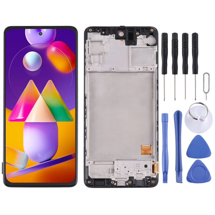 Samsung Galaxy M31s SM-M317 LCD Screen and Digitizer Full Assembly with Frame