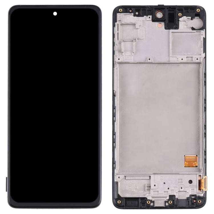 Samsung Galaxy M31s SM-M317 LCD Screen and Digitizer Full Assembly with Frame