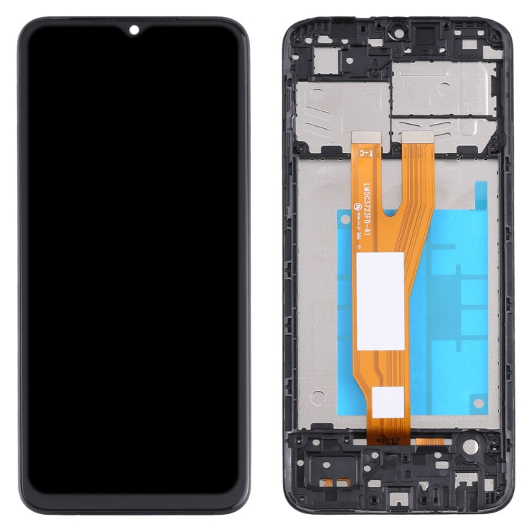 Full LCD Screen and Digitizer Assembly with Frame for Samsung Galaxy A03 Core