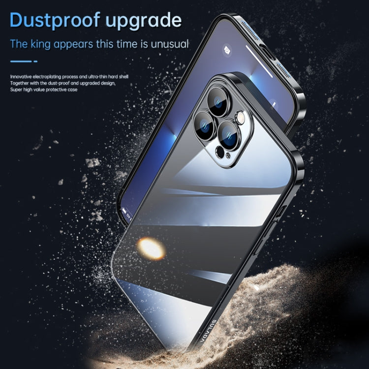 iPhone 13 Pro Max lens protector phone case (black)