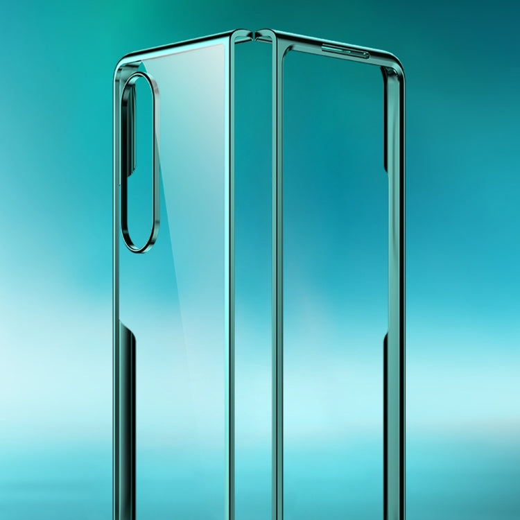 Gold Electroplating Shockproof Phone Case for Samsung Galaxy Z Fold4 5G