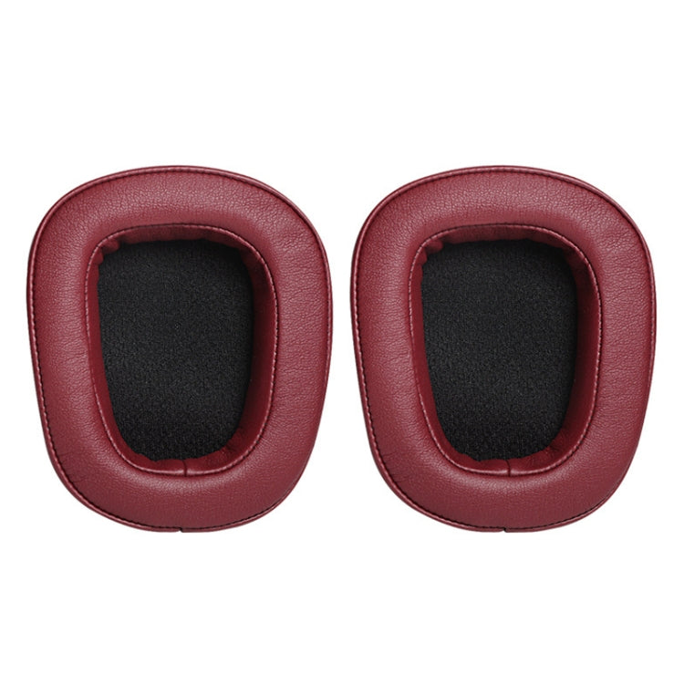 Logitech G633 G933 Red Protein Skin Earphone Cushion Cover Earmuffs - Set of 2