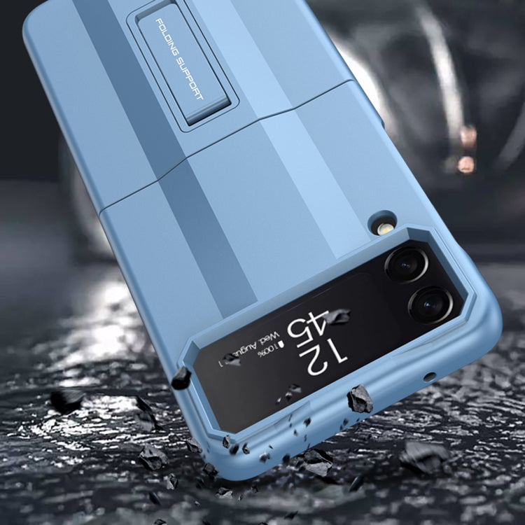 GKK All-inclusive Shockproof Protective Phone Case for Samsung Galaxy Z Flip4 - Matcha Green