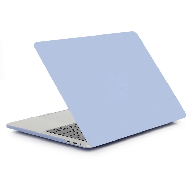 Laptop Matte Style Protective Case for MacBook Air 13.6 inch A2681 2022 (New Actual Blue)