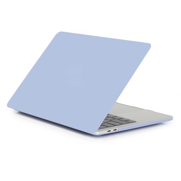 Laptop Matte Style Protective Case for MacBook Air 13.6 inch A2681 2022 (New Actual Blue)