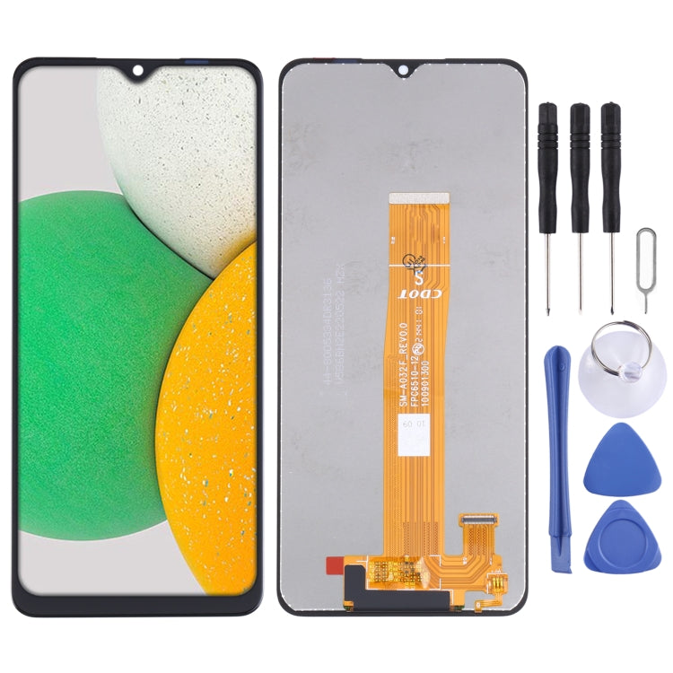 LCD Screen and Digitizer Full Assembly Replacement for Samsung Galaxy A03 Core