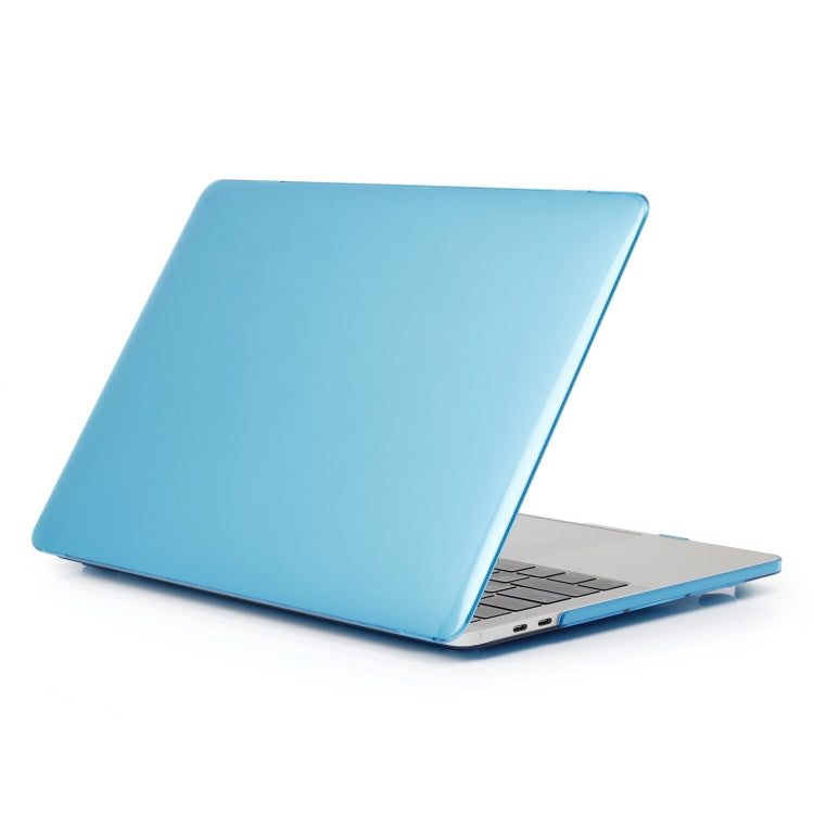 Laptop Crystal Style Protective Case in Water Blue for MacBook Pro 13.3 inch A2338 2022