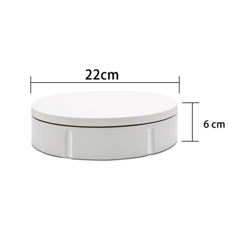 22cm Electric Rotating Display Stand with Remote Control and 50kg Load Capacity