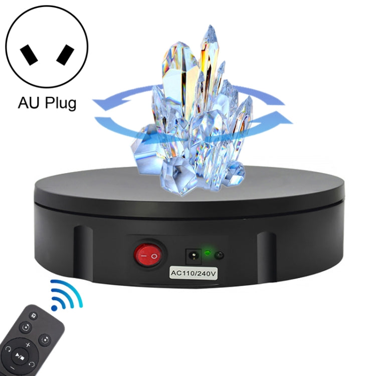 30cm Charging Rotating Display Stand with Remote Control and 100kg Load Capacity