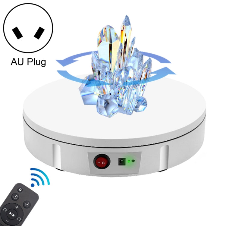 30cm Charging Rotating Display Stand Video Shooting Turntable with Remote Control
