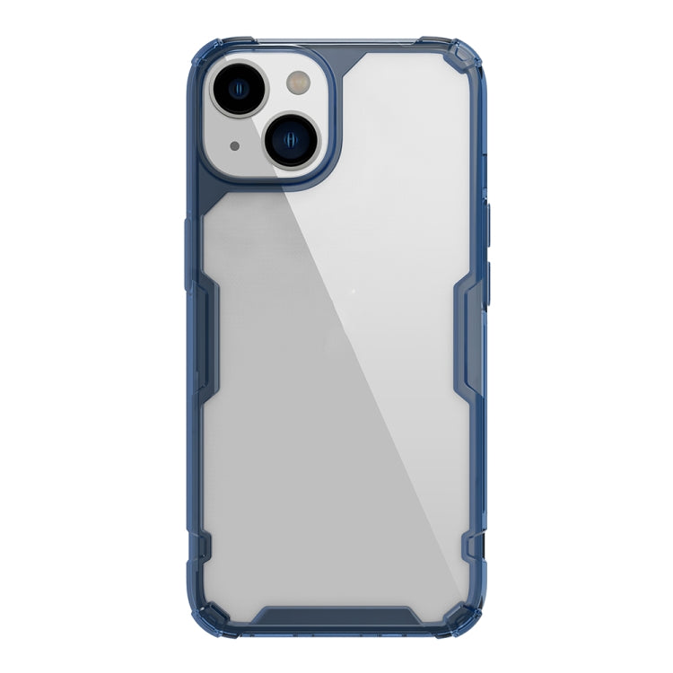 NILLKIN Ultra Clear Blue PC + TPU Case for iPhone 14 Plus