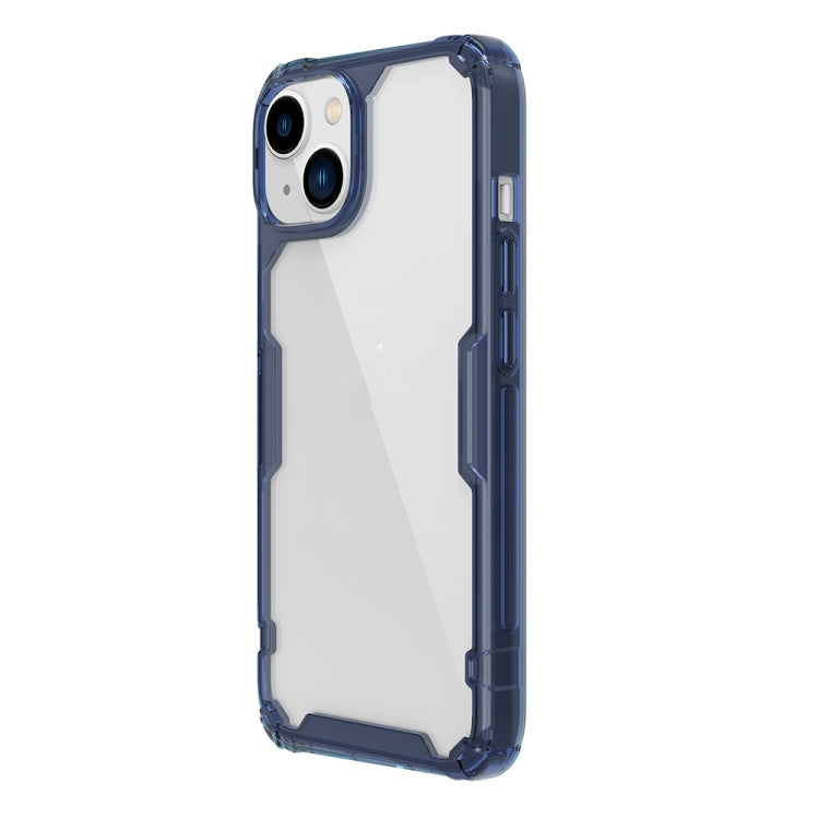 NILLKIN Ultra Clear Blue PC + TPU Case for iPhone 14 Plus