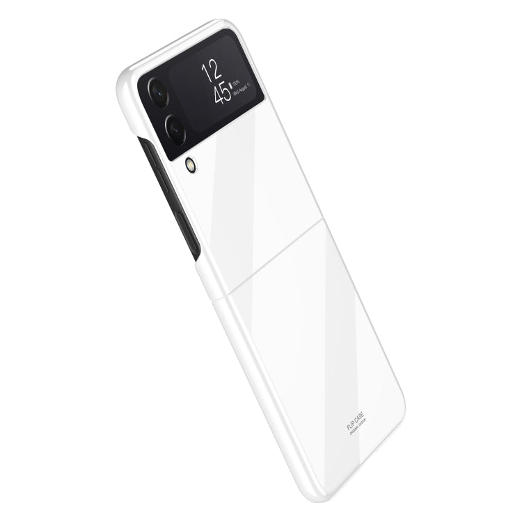 Bright White Protective Phone Case for Samsung Galaxy Z Flip4