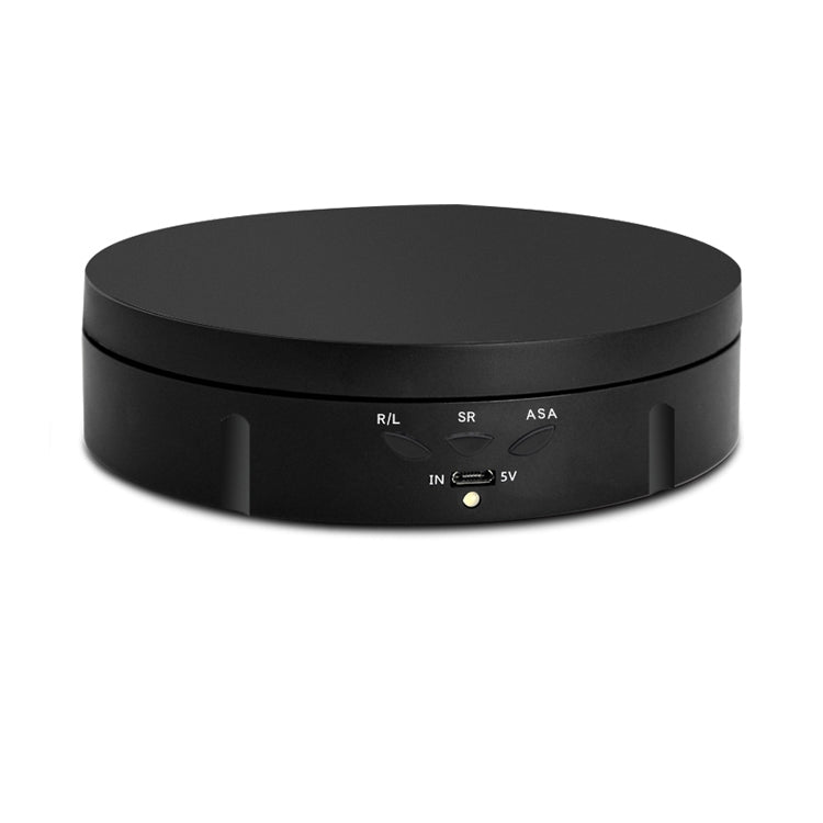 Electric Rotating Turntable Display Stand with Remote Control (Black)