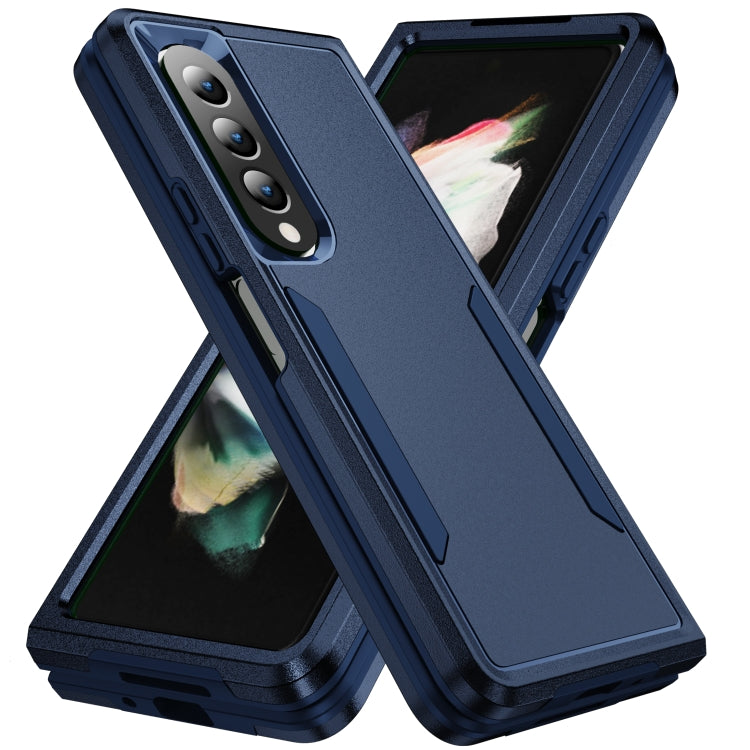 Blue Shockproof Case for Samsung Galaxy Z Fold4