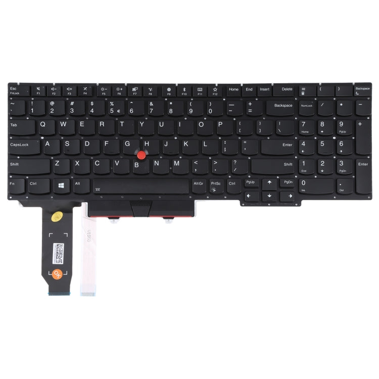 Backlit US Keyboard with Pointing for Lenovo Thinkpad E15 Gen 2 Gen