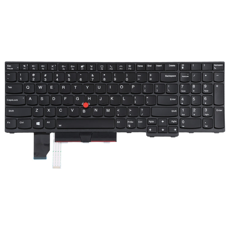 US Version Backlit Keyboard with Pointing for Lenovo Thinkpad P15V L15 T15P P15 P17