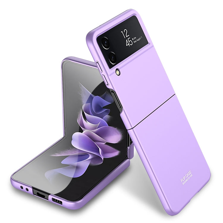 GKK Ultra-Thin Full Coverage Phone Case for Samsung Galaxy Z Flip4 - Purple