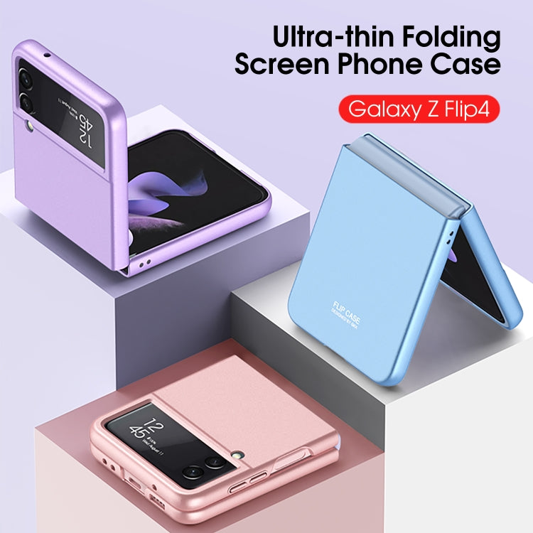 GKK Ultra-thin Full Coverage Phone Case for Samsung Galaxy Z Flip4 (Matcha Green)