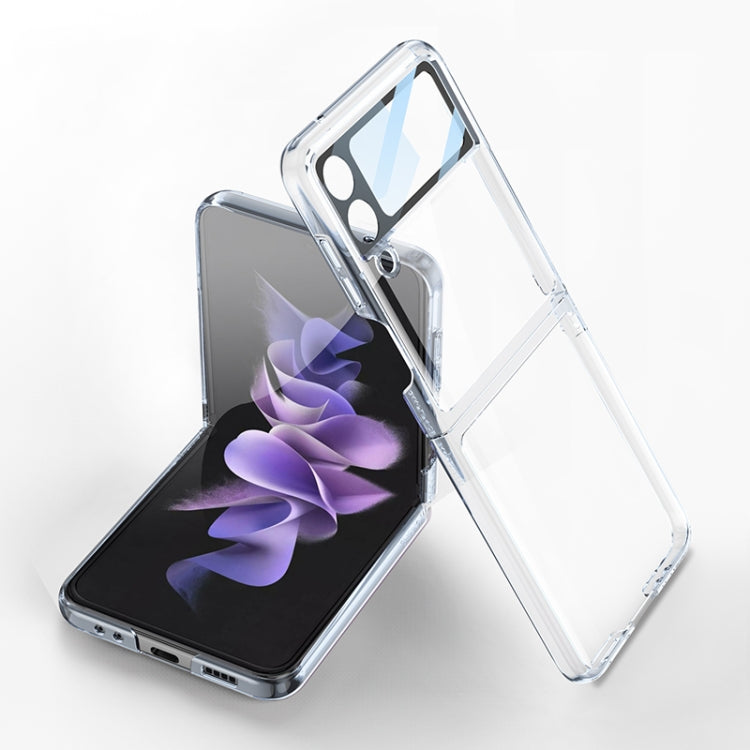 Samsung Galaxy Z Flip4 GKK Electroplated Full Coverage Phone Case (Clear)