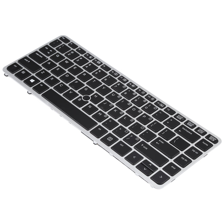 HP EliteBook 840 G1 US Version Silver Keyboard with Backlight and Pointing
