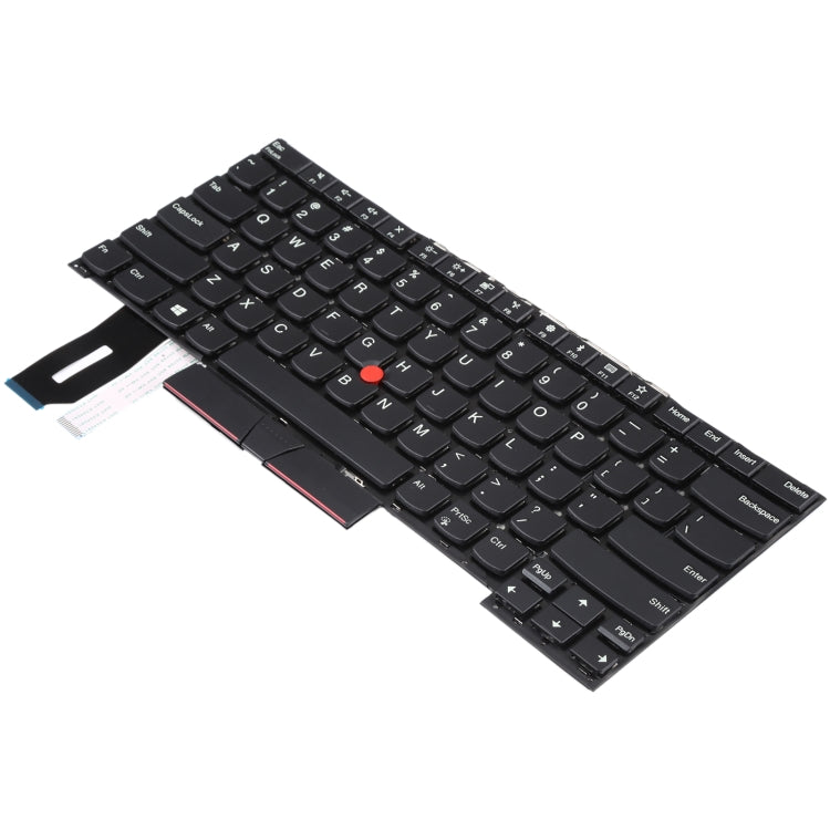 US Version Keyboard with Pointing For Lenovo Thinkpad T490S - Black