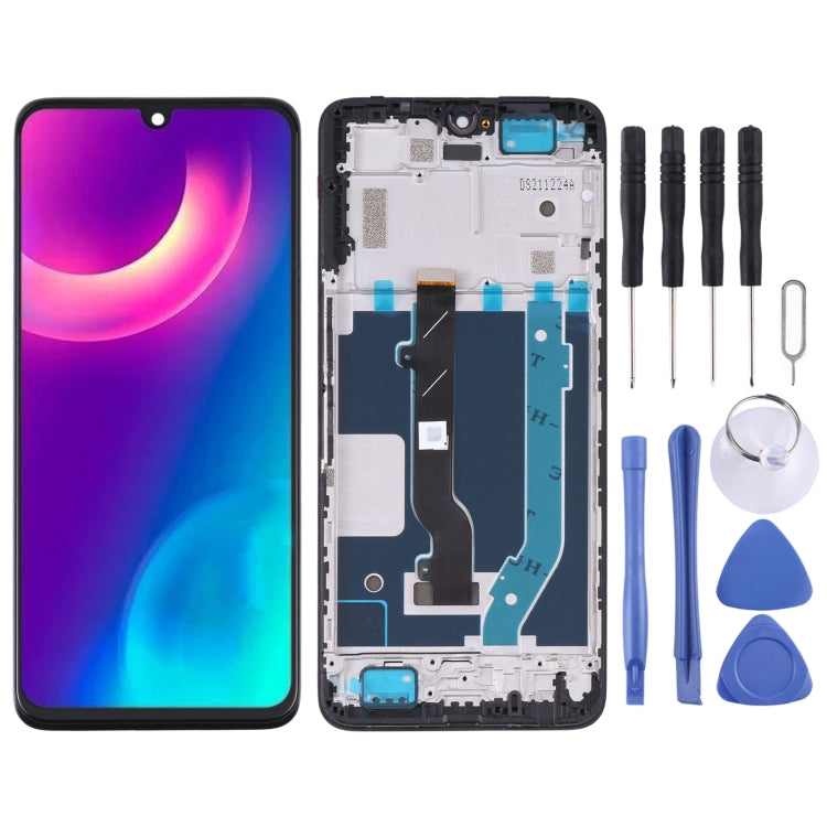 LCD Screen and Digitizer Assembly with Frame for TCL 30 T676H/30 5G/30+
