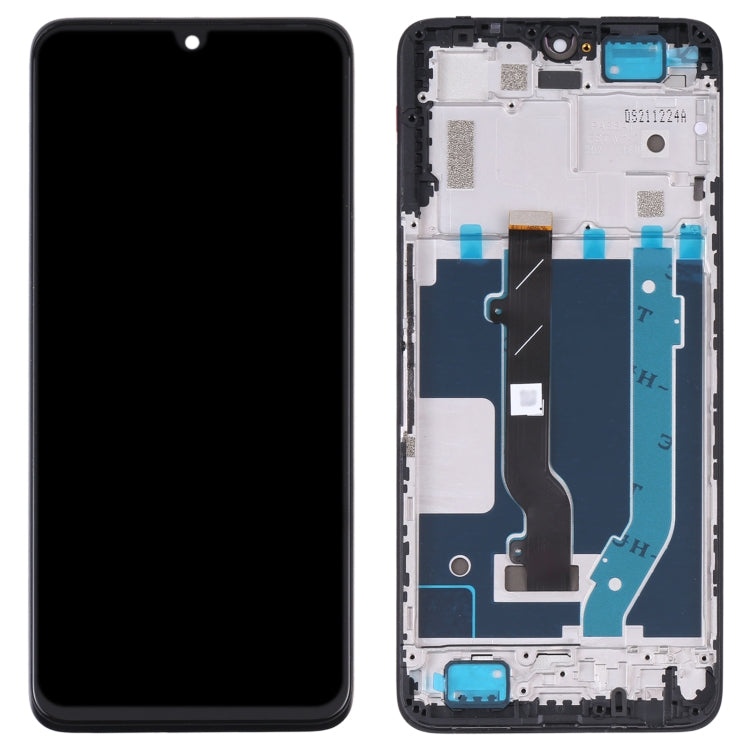 LCD Screen and Digitizer Assembly with Frame for TCL 30 T676H/30 5G/30+