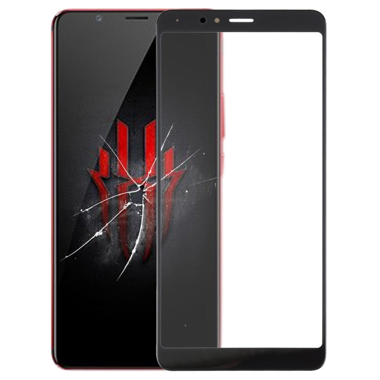 Replacement Front Screen Outer Glass Lens with OCA Adhesive for ZTE Nubia Red Magic Mars NX619J