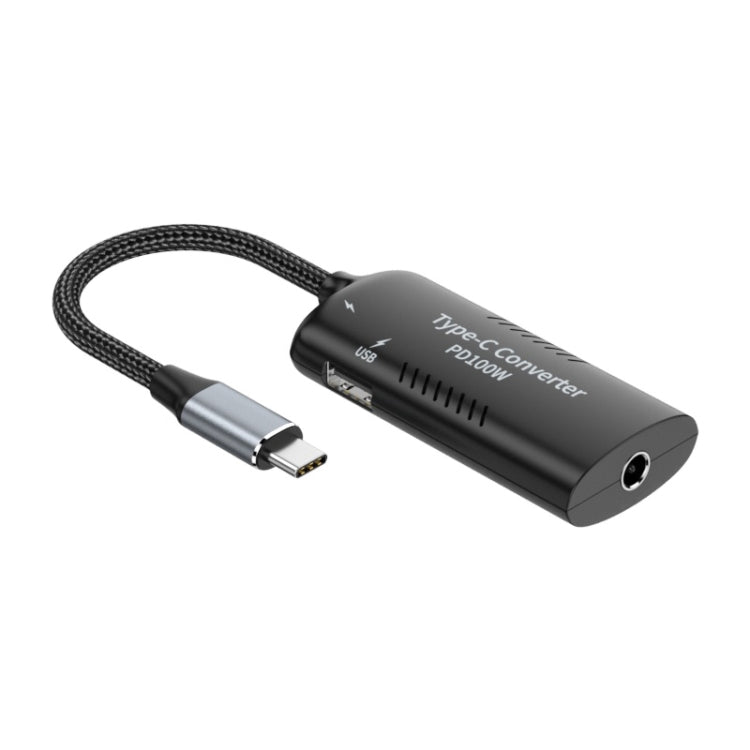 Multifunctional Type-C and USB Adapter with DC5521 / 5525 Support