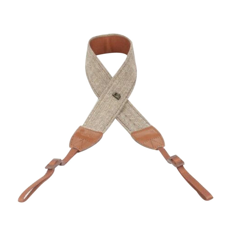 Vintage-Inspired DSLR Camera Strap with Durable Cloth and Leather