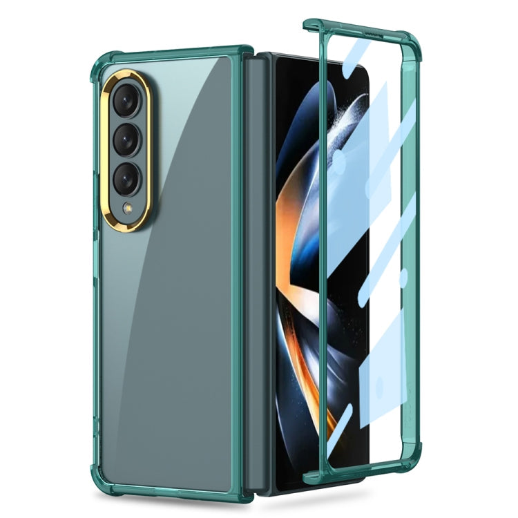 Samsung Galaxy Z Fold4 GKK Airbag Protective Phone Case - Green