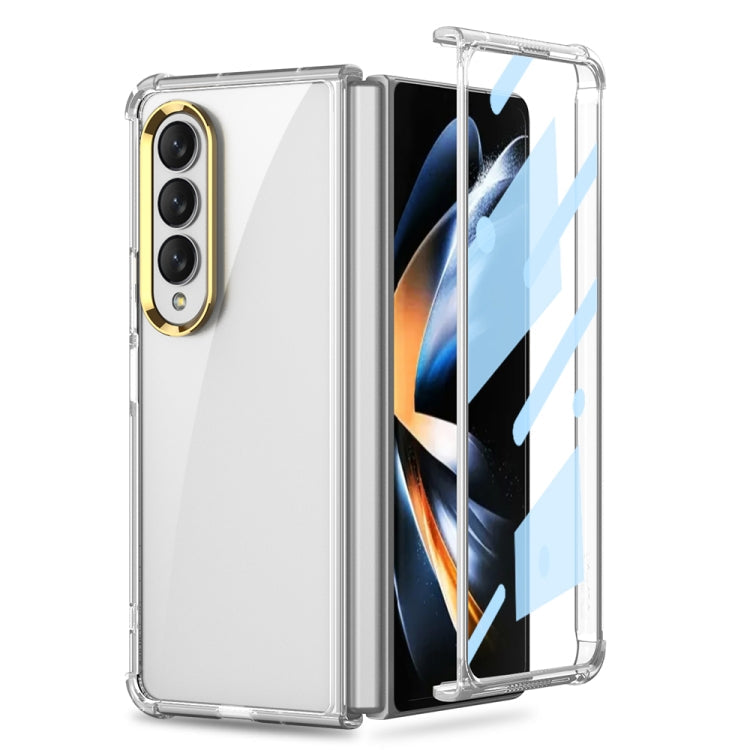 GKK Transparent Airbag Protective Phone Case for Samsung Galaxy Z Fold4
