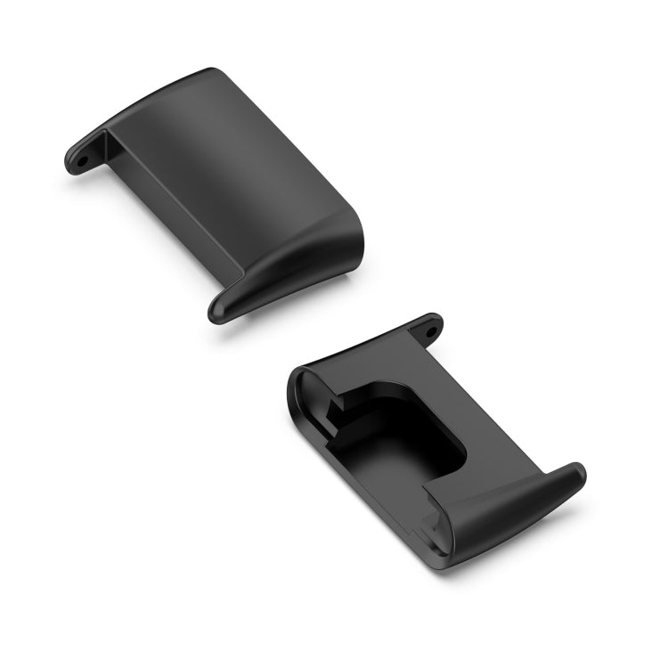Metal Watch Band Connectors for Xiaomi Mi Band 7 Pro - Black (1 Pair)