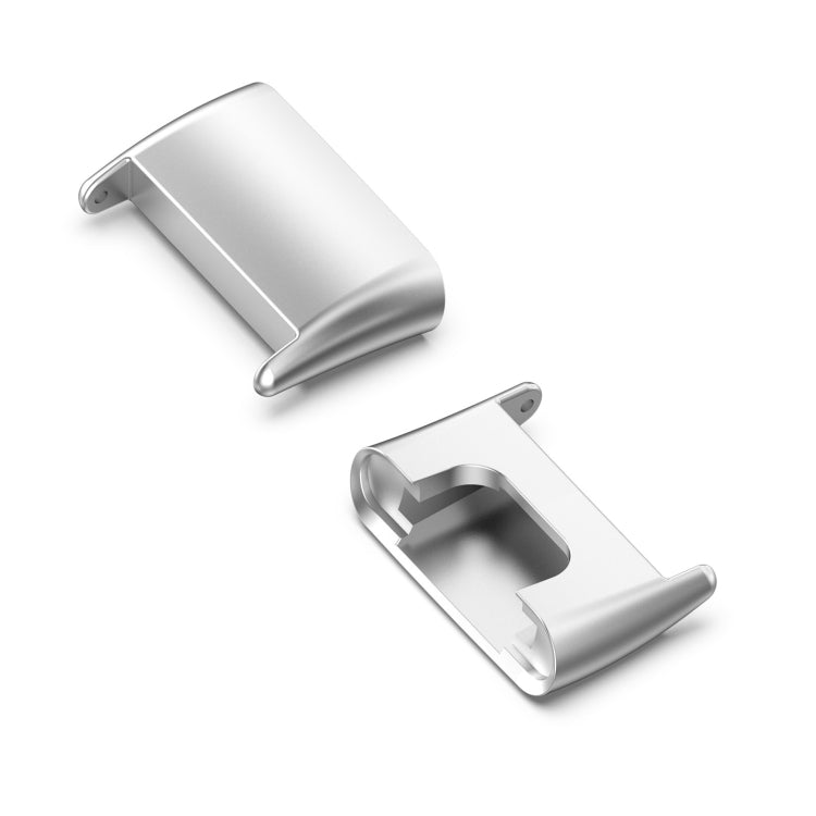 Metal Watch Band Connectors for Xiaomi Mi Band 7 Pro - Silver (1 Pair)