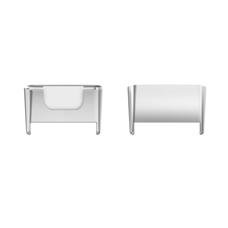 Metal Watch Band Connectors for Xiaomi Mi Band 7 Pro - Silver (1 Pair)
