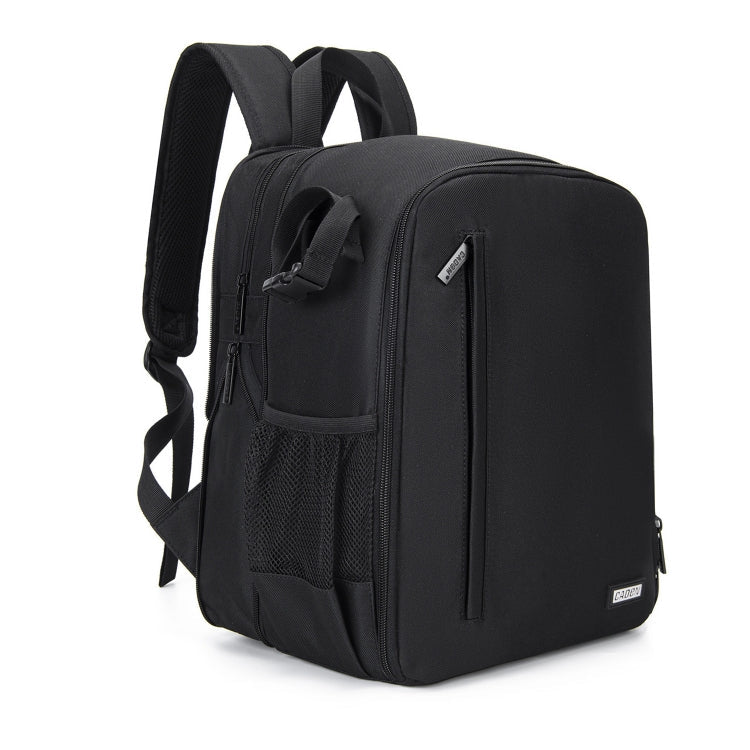 CADeN D6 IV Expandable Camera Backpack, Black, 28 x 17 x 38cm