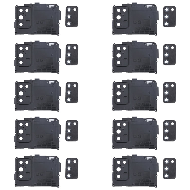 Camera Lens Cover Set for Samsung Galaxy A03S - Pack of 10 Pieces