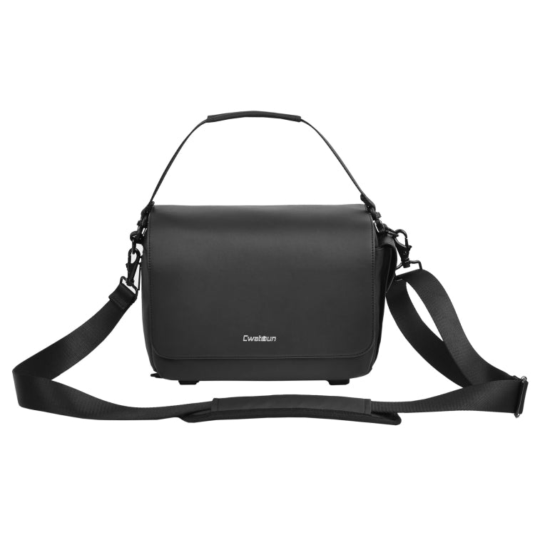 CADeN D73 Water-Resistant Camera Sling Bag, Black, 28 x 15 x 20cm