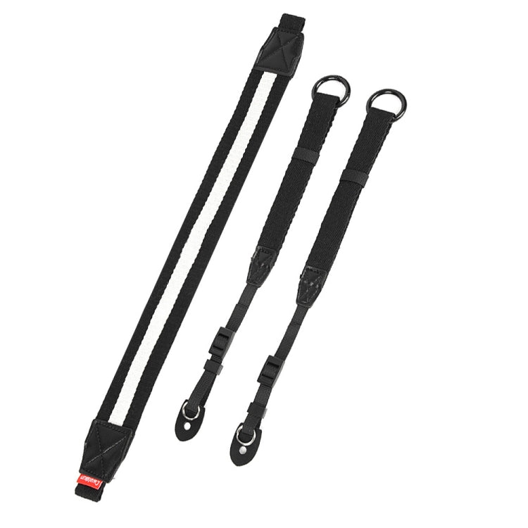 CADeN H50 Retro Camera Neck Hand Strap, Black - Versatile and Comfortable Camera Strap