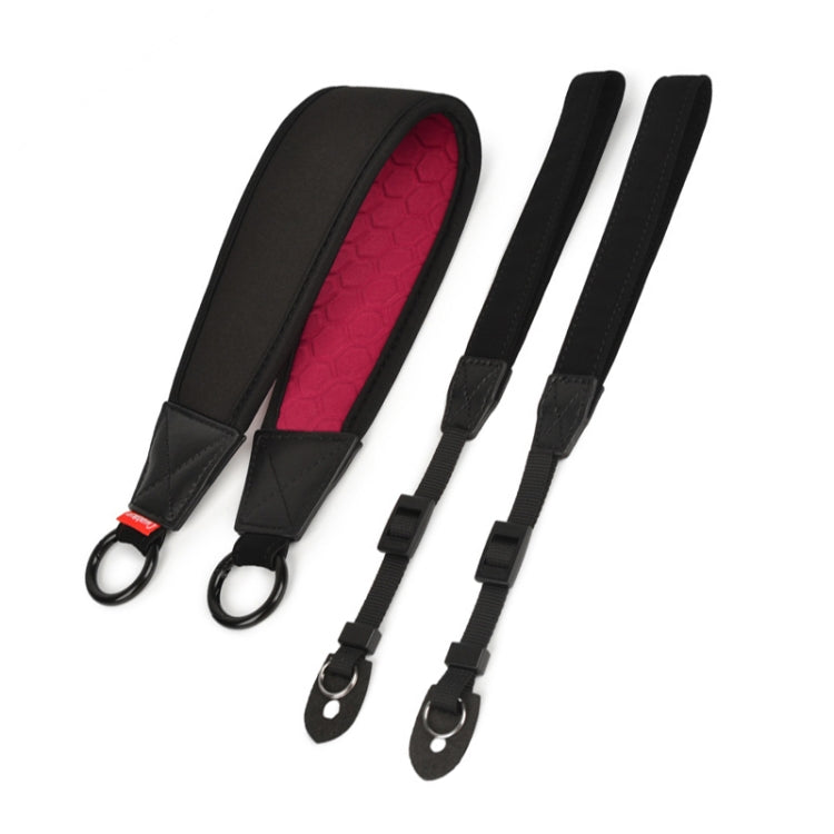 CADeN H50 Retro Camera Neck Hand Strap - Black, Size: 42 x 0.8 x 6cm