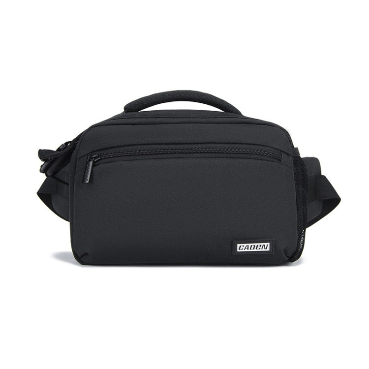 Versatile Black 2 in 1 Camera Bag for Waist or Shoulder