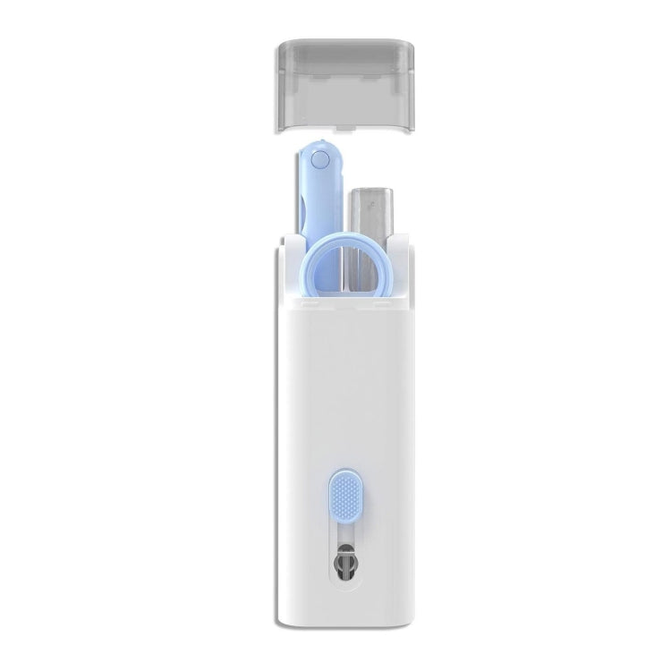 Q6E 7 in 1 Bluetooth Headphone Computer Keyboard Cleaning Tools Set (Blue)