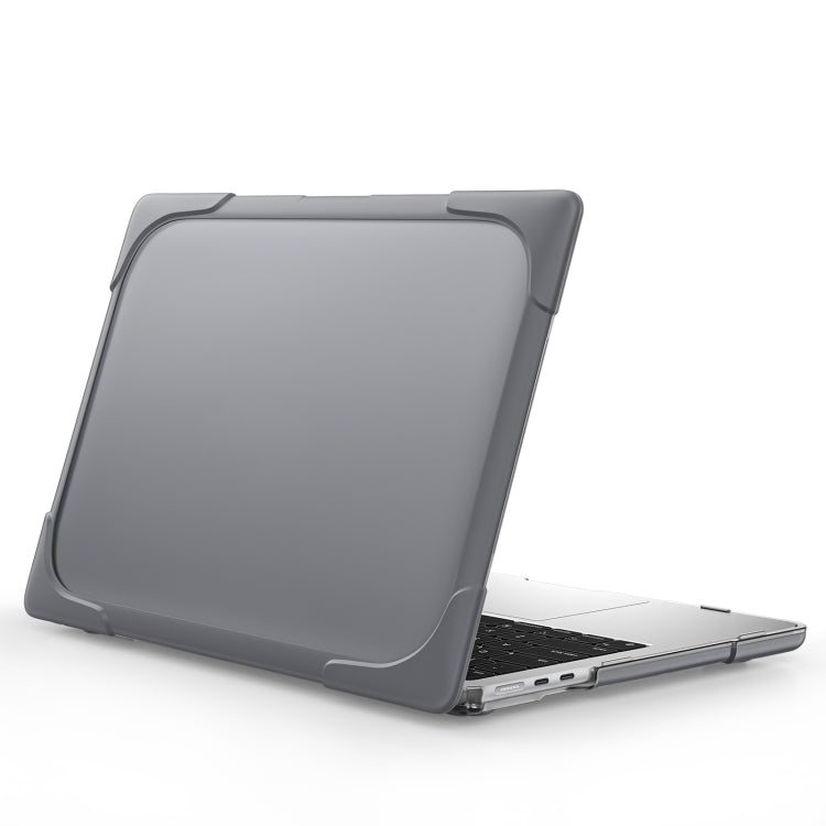 MacBook Air 13.6 inch A2681 2022 Grey TPU + PC Anti-Drop Laptop Protective Case