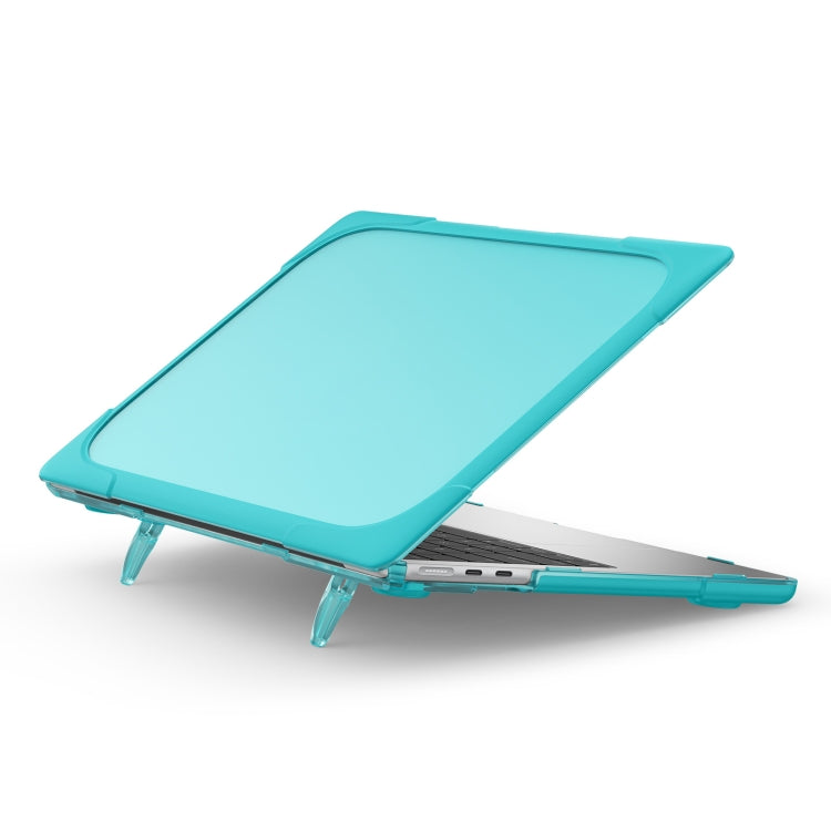 Light Blue TPU + PC Protective Case for 13.6-inch MacBook Air (A2681 2022)